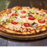 pizza with toppings